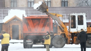 Губернатор назвал неудовлетворительной ситуацию с уборкой снега в Воронеже