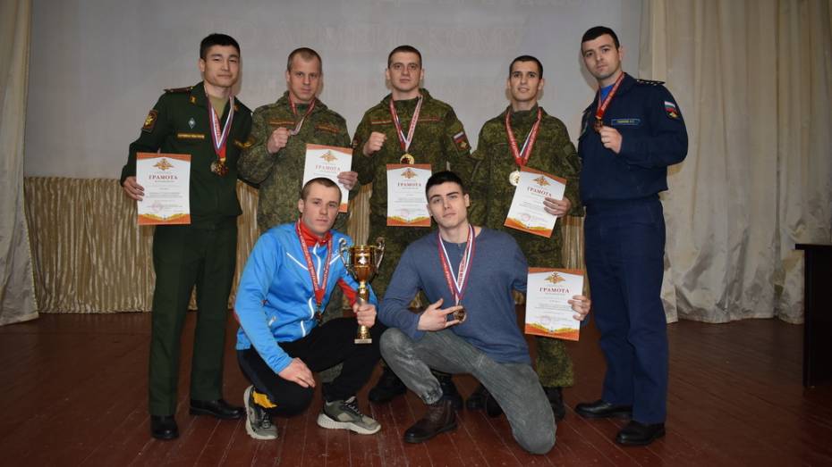 Команда рукопашников из военного городка Воронеж-45 победила во всероссийском турнире