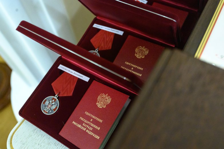 Награждение в правительстве 12.12