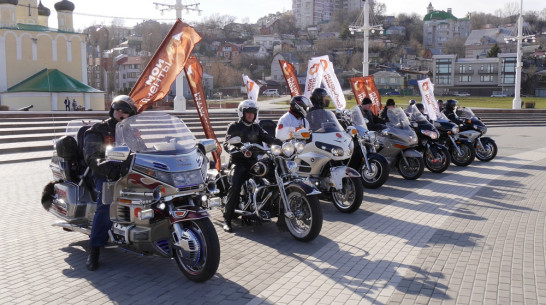 Воронежский центр «Мои документы» отметил пятилетие байк-пробегом