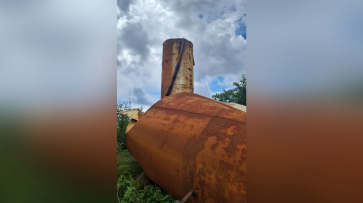 Водонапорная башня рухнула в селе под Воронежем