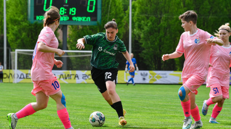 Женская молодежная команда воронежского «Факела» проиграла с рекордным счетом 0:24