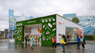 Воронежская область представила экспозицию на Всемирном фестивале молодежи в Сочи