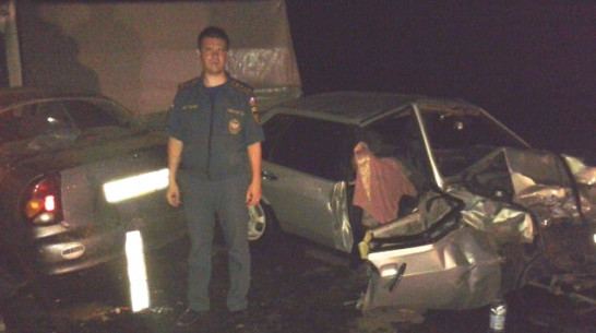 Воронежец врезался в две машины: 1 погибший и 2 раненых