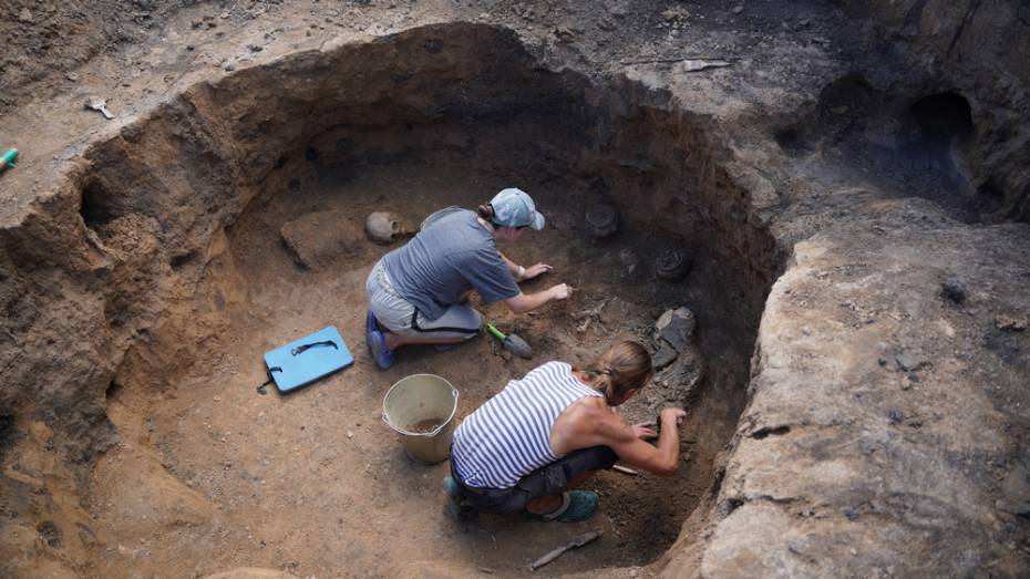 Курган с тремя погребениями бронзового века обнаружили в Воронежской области
