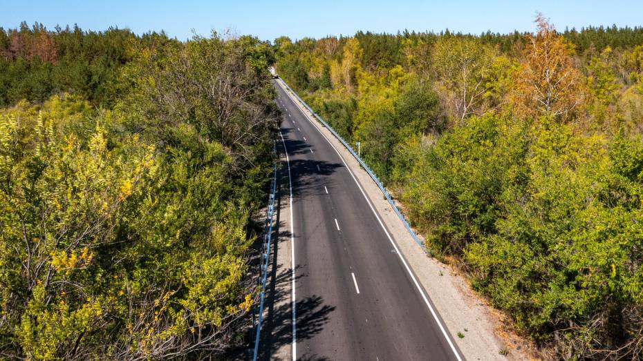 В Воронежской области отремонтировали два участка дороги по нацпроекту