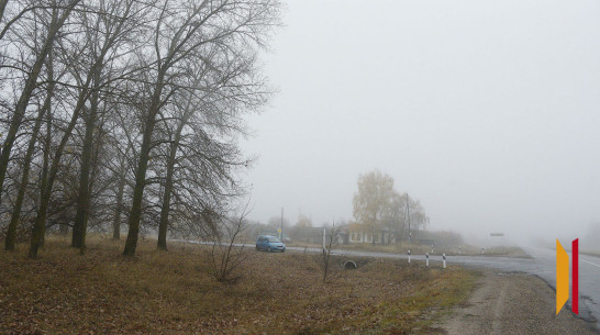 Туман задержится в Воронежской области