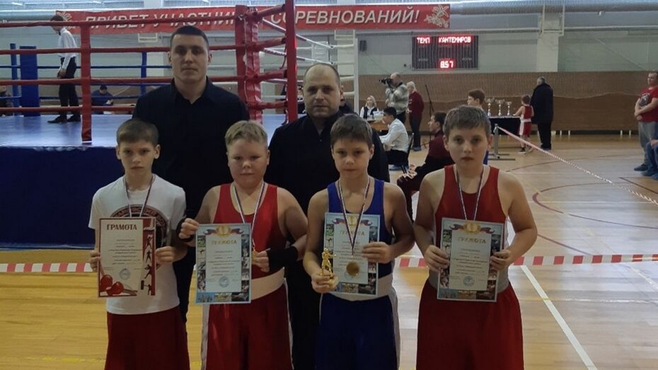 Грибановские боксеры завоевали 4 «золота» в Богучаре