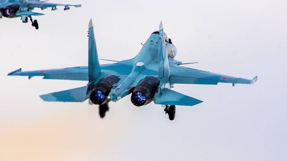 Эскадрилью Су-30СМ вывели из-под удара «противника» на полигоне под Воронежем