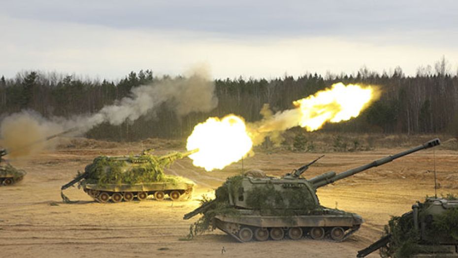 Воронежские военные закрутили «артиллерийскую карусель»
