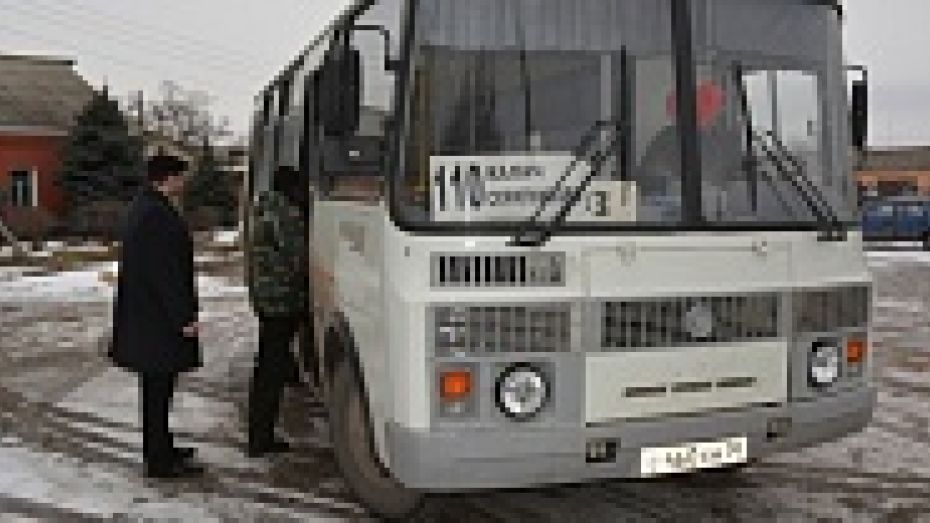 В Калачеевском районе восстанавливаются маршруты в отдаленные села