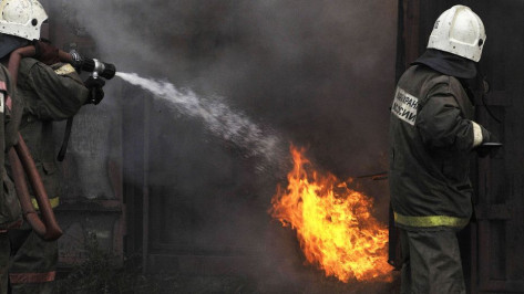 В загоревшемся доме в Воронежской области погиб мужчина