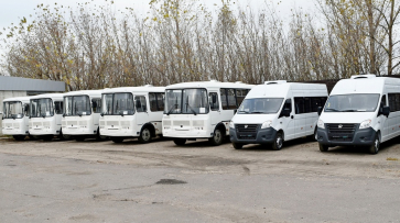 В Грибановский район поступили 5 автобусов ПАЗ и 2 «Газели»