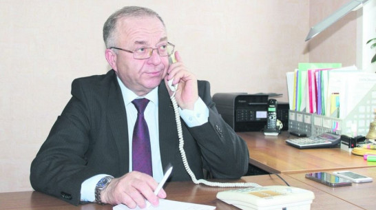 Воронежский губернатор поздравил главу Таловского района с юбилеем