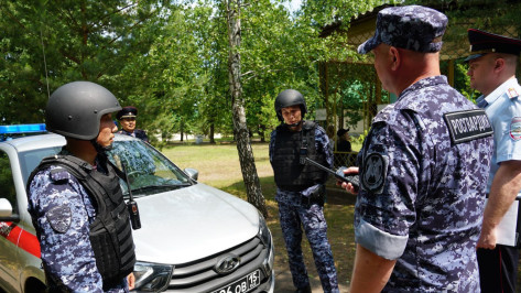 Воронежские росгвардейцы стали победителями Всероссийского конкурса профмастерства