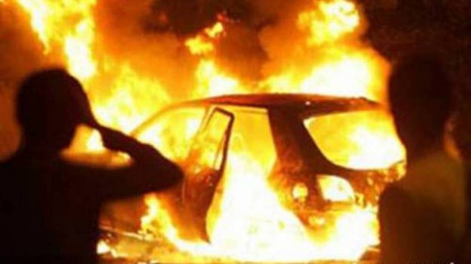 В Лискинском районе за один день сгорели две машины