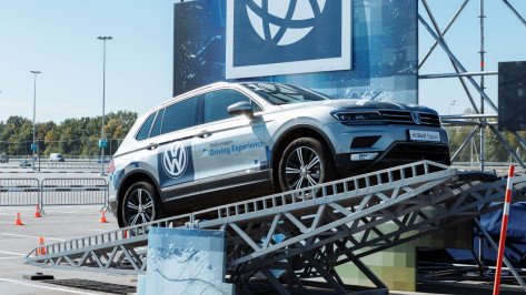Volkswagen Driving Experience прошел в Воронеже