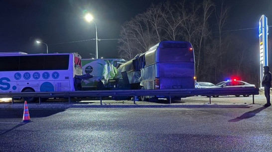Количество пострадавших в массовом ДТП с рейсовыми автобусами возросло до 6
