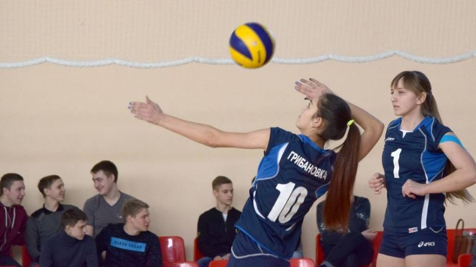 Грибановские волейболистки победили в первенстве Каменского района