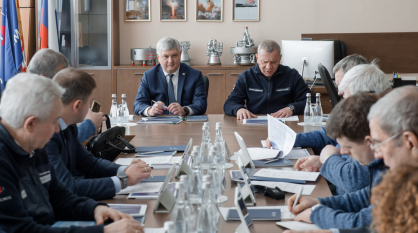 Воронежский губернатор и гендиректор «Роскосмоса» обсудили создание перспективных ракетных двигателей