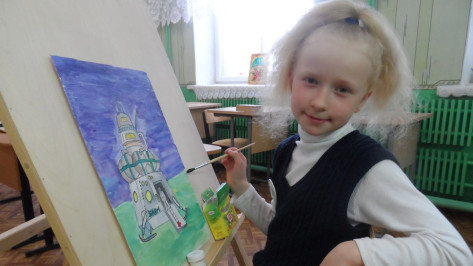 Таловская школьница стала призером областного конкурса рисунков