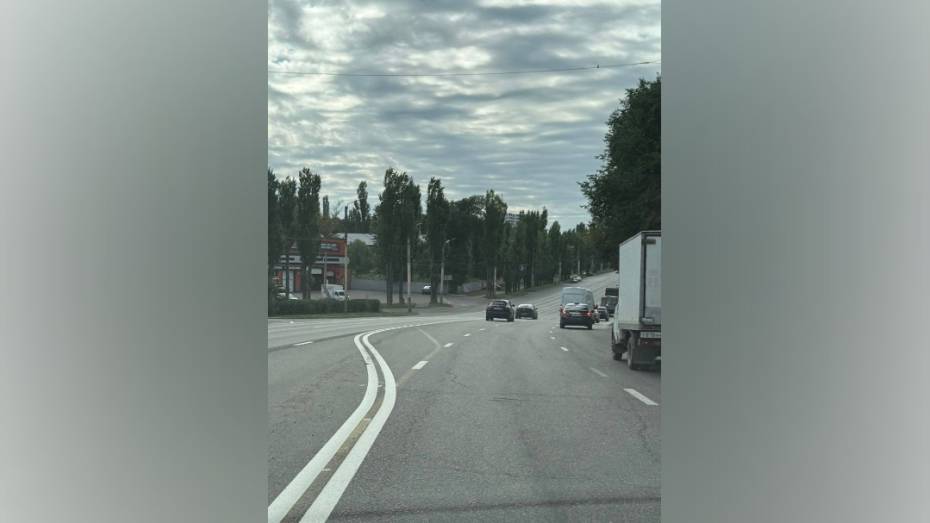 Воронежцам напомнили о новой схеме движения на улице Лебедева