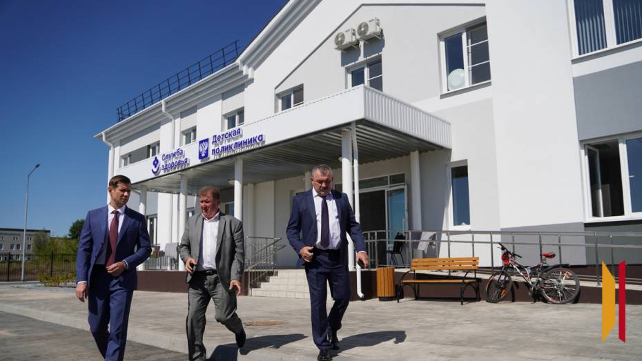 В Острогожске готовят к открытию детскую поликлинику