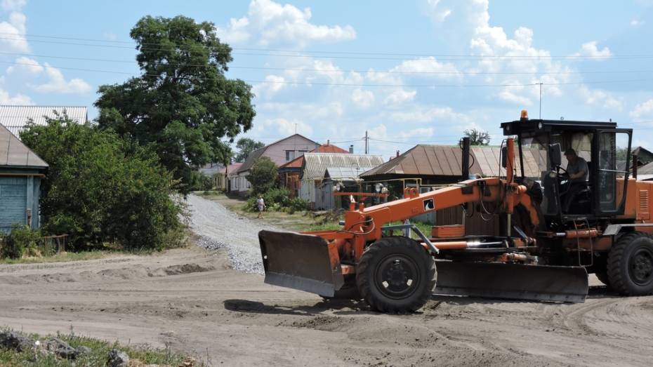 В Борисоглебском округе заасфальтируют 20 км дорог и тротуаров
