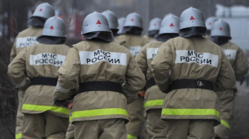 В Воронежской области потушили крупный пожар на Перелешинском заводе