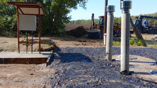 На центральном водозаборе в Таловой пробурили новую скважину