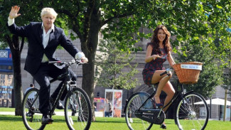 Мэр Лондона Борис Джонсон поприветствовал участников первого международного воронежского велофестиваля