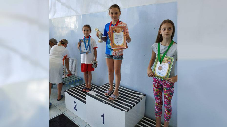 Верхнехавские пловцы завоевали 12 золотых медалей открытого первенства Воронежа