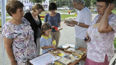 Воронежская библиотека откроет читальни на свежем воздухе