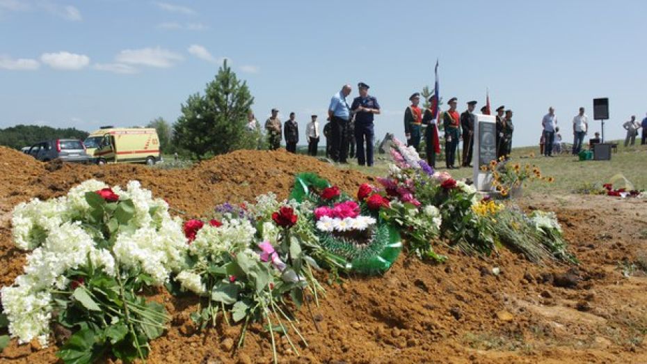 В Воронежской области перезахоронили останки 120 красноармейцев 