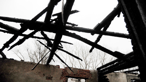 Воронежец сжег свой дом для получения страховой выплаты