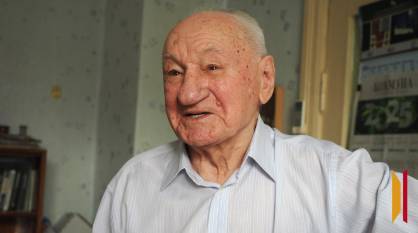 Воронежский губернатор поздравил со 100-летием ветерана Александра Мозгового