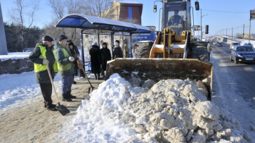 Воронежские дорожники отправились на помощь коллегам в занесенную снегом Московскую область