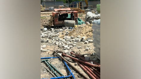 Воронежский рабочий погиб в Липецке при обрушении стены строящегося дома