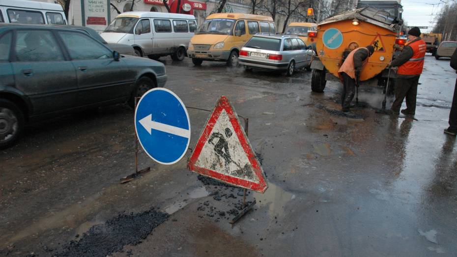 Мэрия назвала список улиц в Воронеже, которые отремонтируют за 2 года