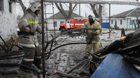 МЧС: риск пожаров растет из-за аномальных морозов в Воронежской области