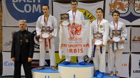 Юный воронежский каратист стал абсолютным чемпионом Латвии