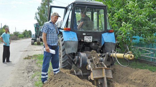 В Бутурлиновке проложат 30 км водопровода 