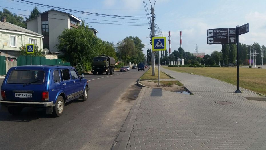  В Воронеже на улице Декабристов появился пешеходный переход