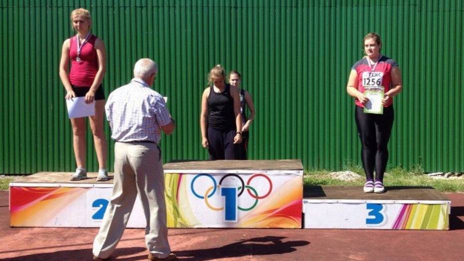 Таловская спортсменка стала бронзовым призером Спартакиады ЦФО