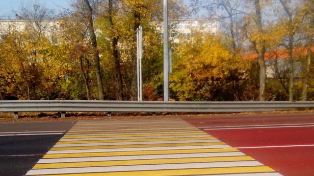 Под Воронежем подрядчики по ошибке перекрыли пешеходный переход
