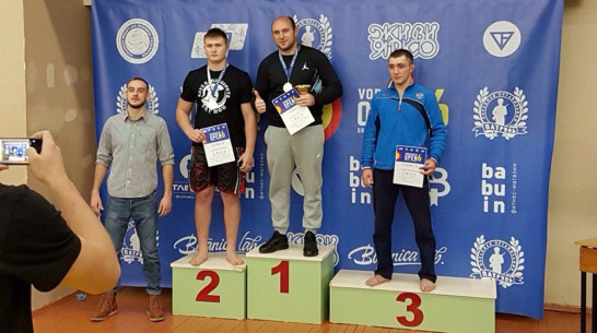 Семилукский спортсмен стал чемпионом всероссийского турнира по грэпплингу