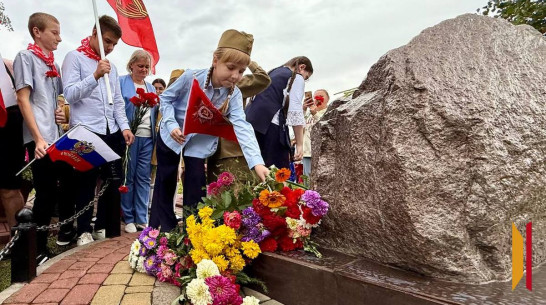 Семилукцы почтили память участников «Атаки мертвецов» в честь ее 110-летия
