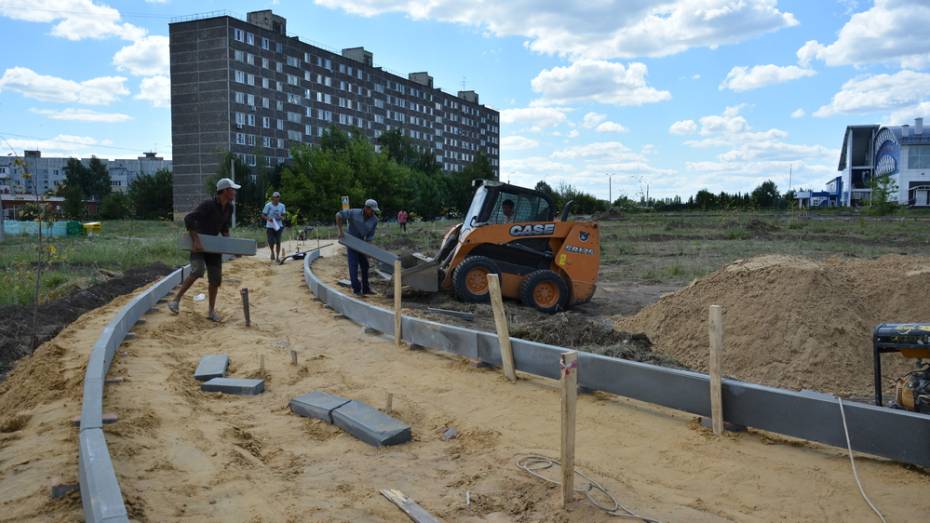 В Острогожске построят парк с веревочным городком