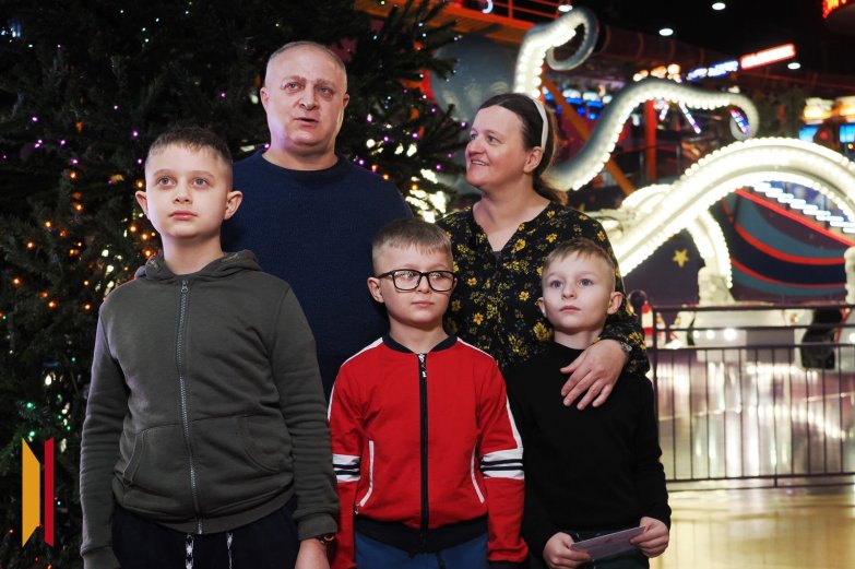 Многодетная семья 6 января