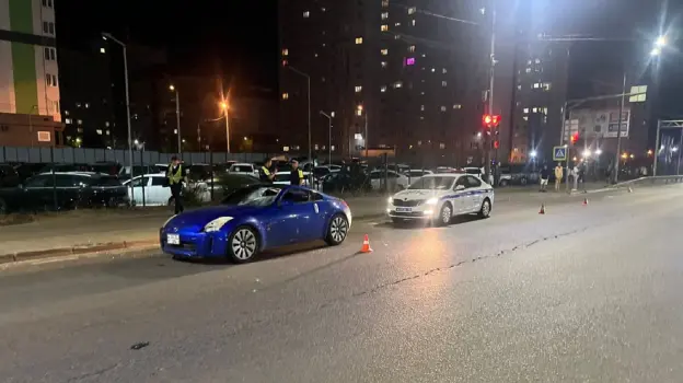 В Воронеже неустановленный пешеход погиб под колесами Nissan